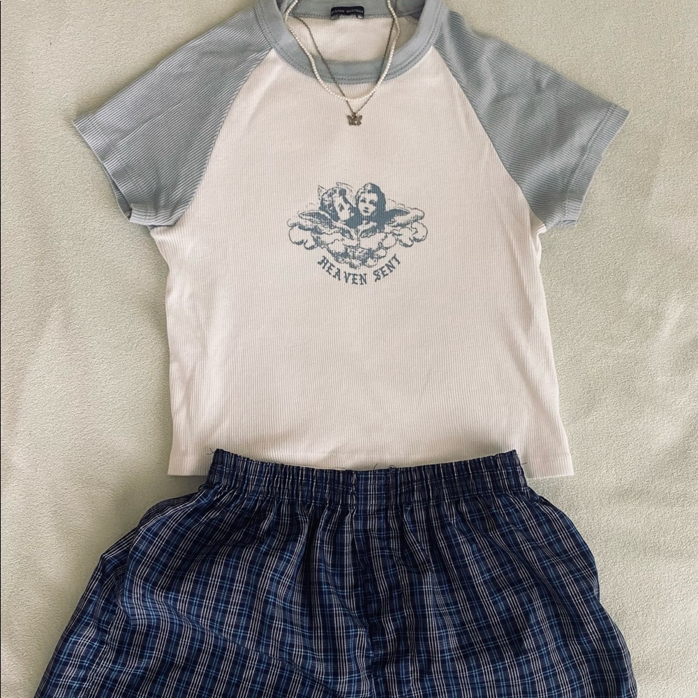 Brandy Melville “Heaven Sent” Baby tee